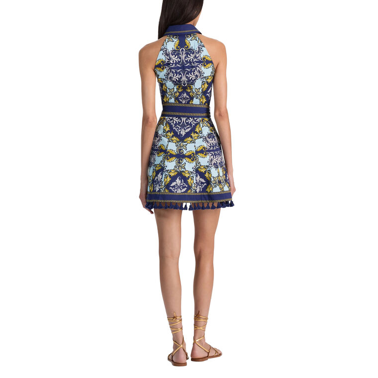 Lucy Sleeveless Mini Shirt Dress image number null