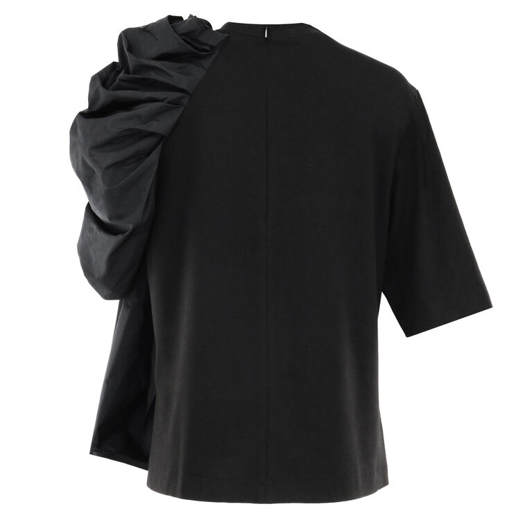 Short Sleeve Gathered Top image number null