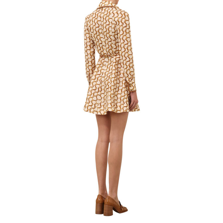 Panelled Mini Dress image number null