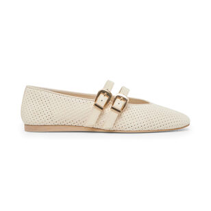 Baylee Perforated Suede Ballet Flat