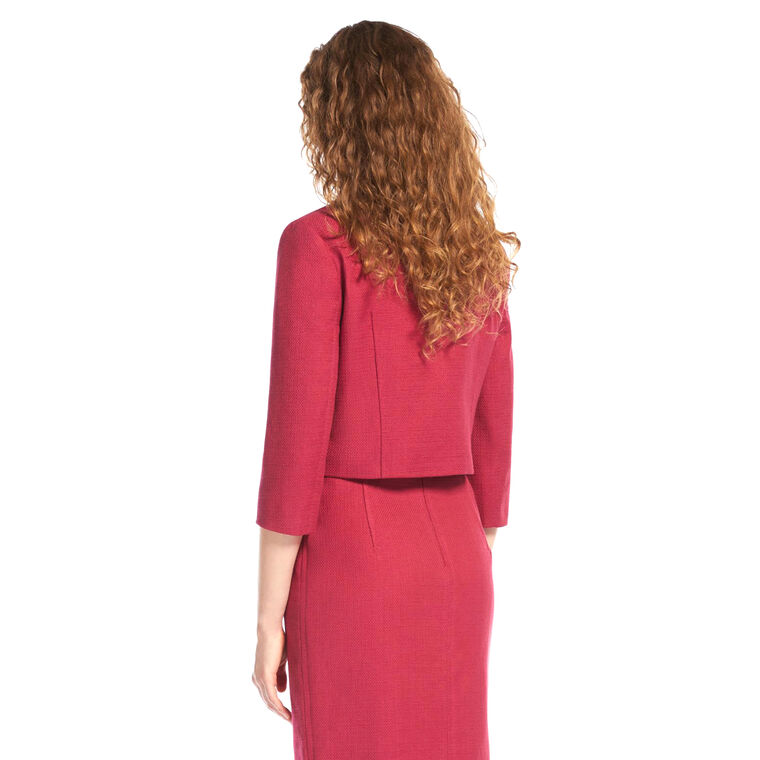 Ussita Cotton Cropped Jacket image number null