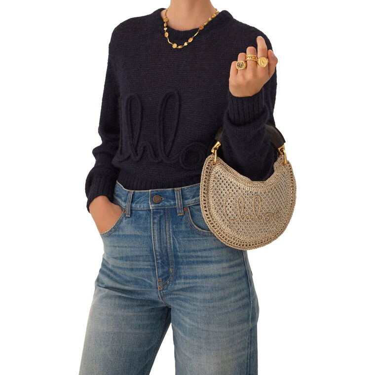 Mini Summer Banana Hobo Bag image number null