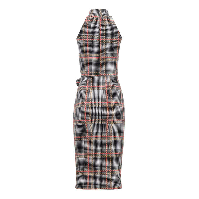 Amenadiel Print Halter Dress image number null