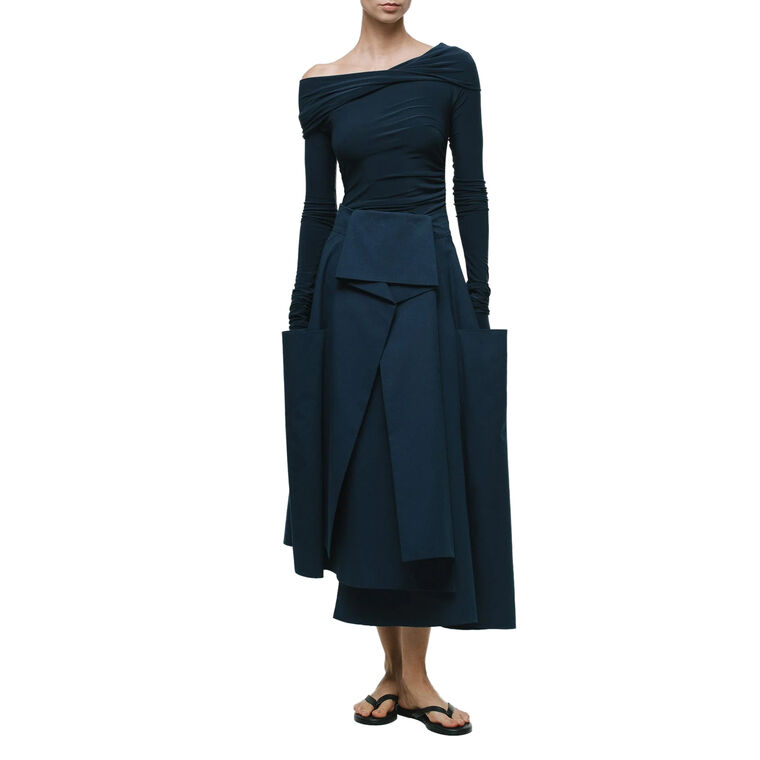 Akita Cotton Midi Skirt image number null