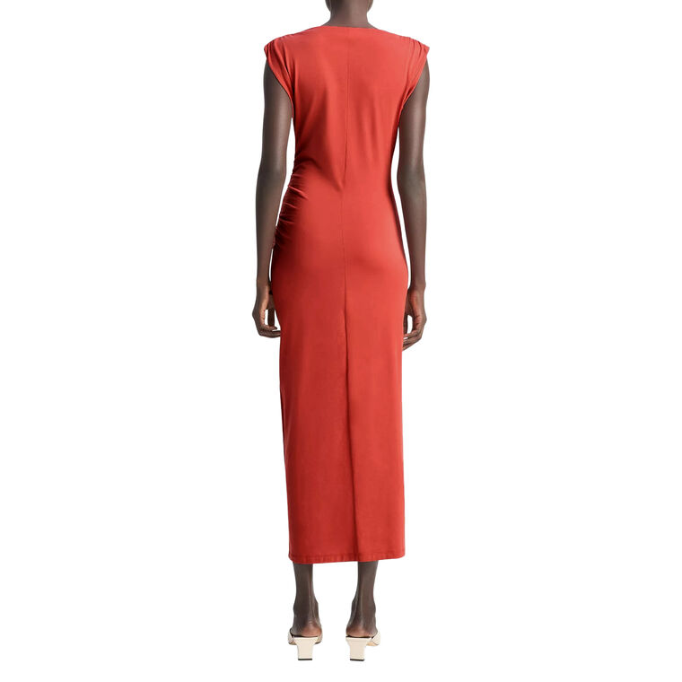 Pima Cotton Muscle-Tee Dress image number null