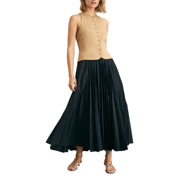 Robbie Sleeveless Midi Dress image number null