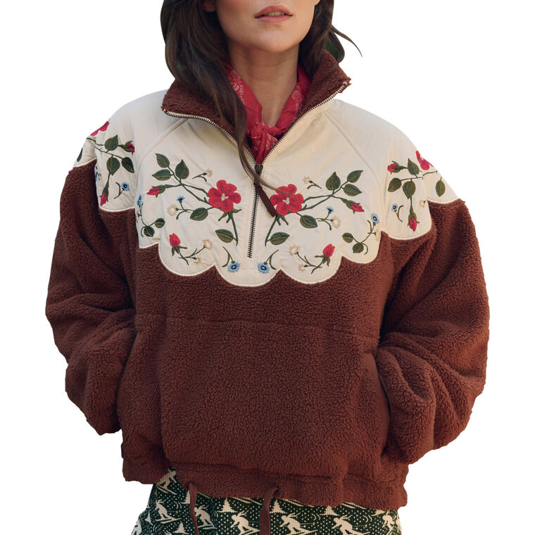 The Plush Wildflower Pullover image number null