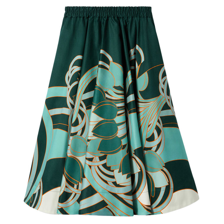 Ballerina Placee Midi Skirt image number null