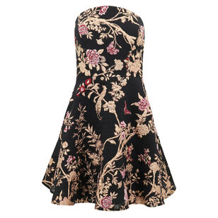 Strapless Mini Cocktail Dress