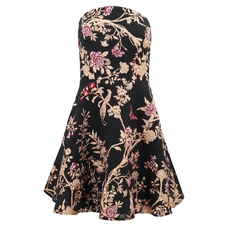 Strapless Mini Cocktail Dress image number null