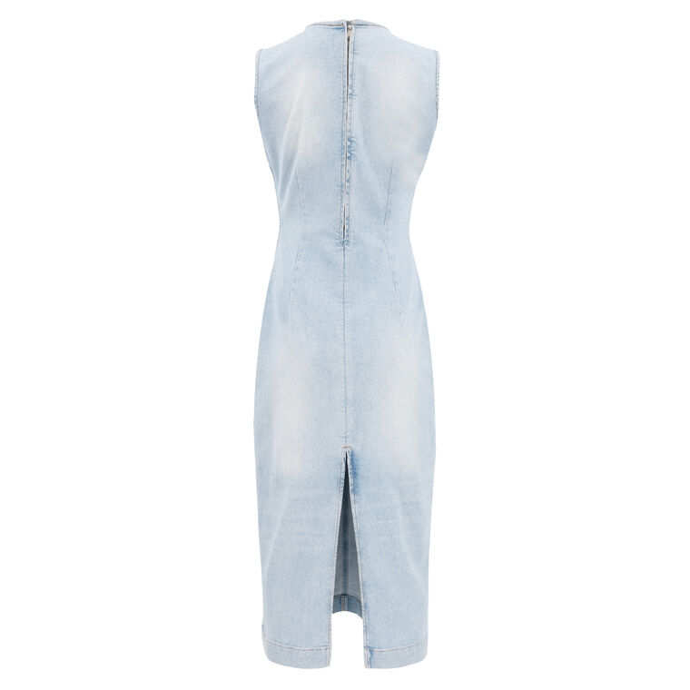 Esme Denim Midi Dress image number null