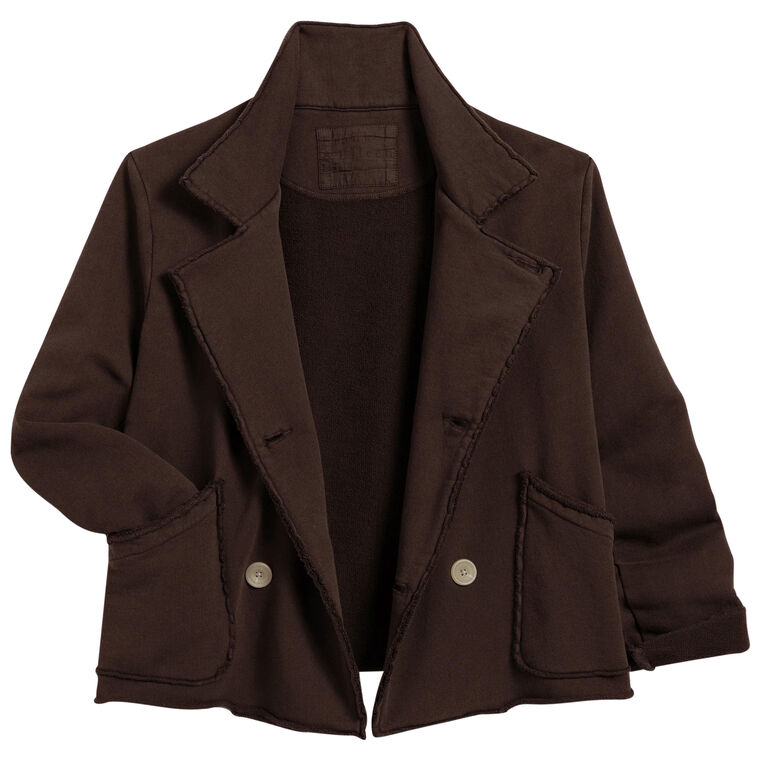 Mini Belfast Cropped Sweatshirt Peacoat image number null