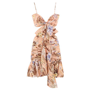 Coco Bow Front Sleeveless Mini Dress