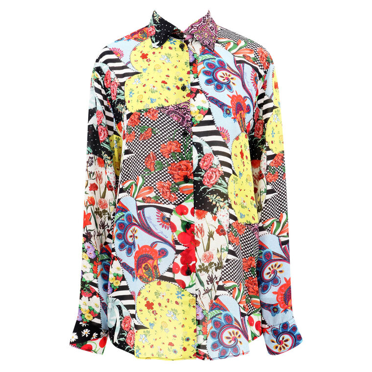 Archive Georgette Print Blouse image number null