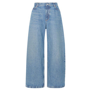 Dottir Wide-Leg Denim Pant