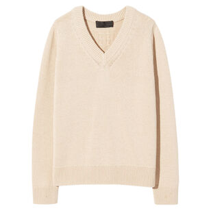 Priya Long Sleeve V-Neck Pullover Sweater
