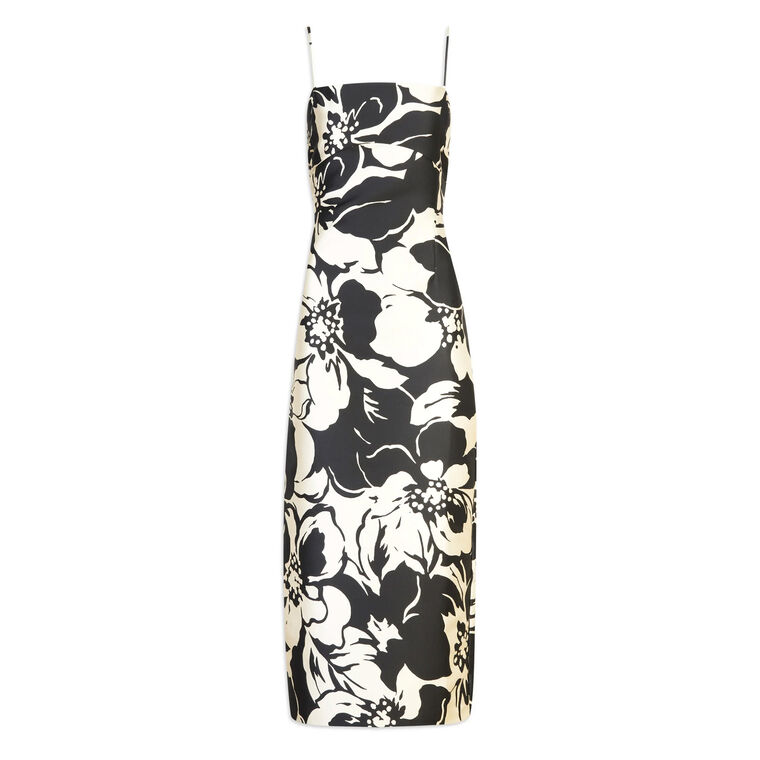 Neema Printed Midi Dress image number null