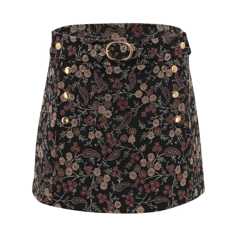 Hester Printed Mini Skort image number null