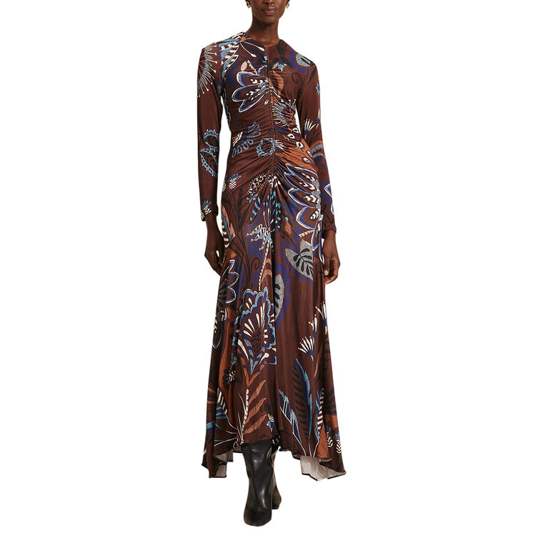 Long Sleeve Maxi Dress image number null