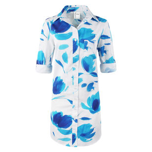 Alex Shirtdress With Tulip Print
