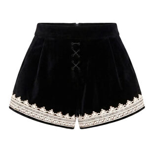 Jeremiah Velvet Shorts