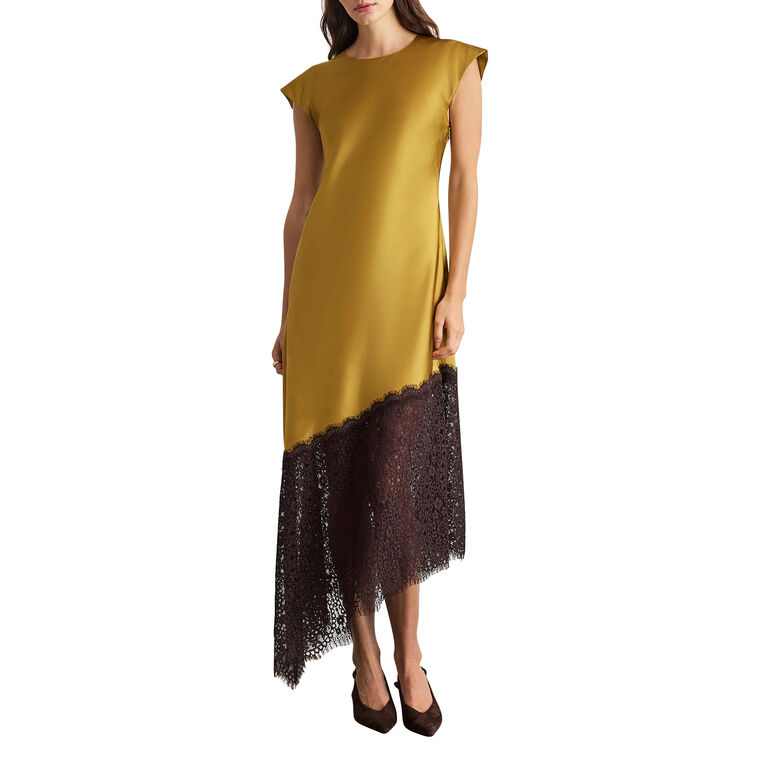 Violeta Lace Combo Dress image number null