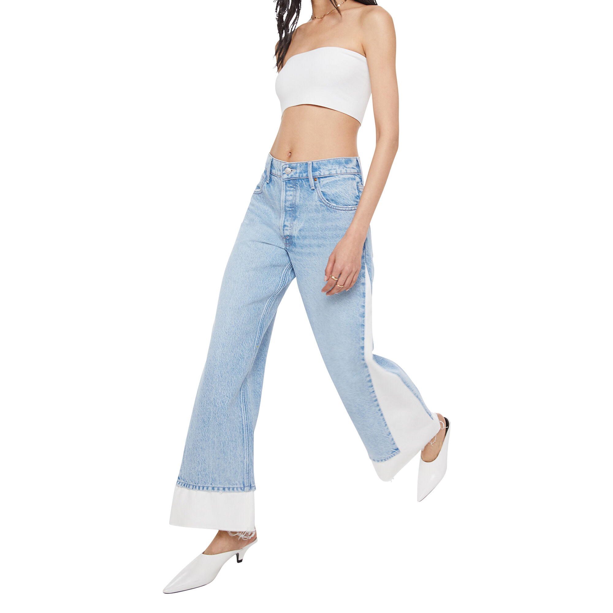 Mother The Nacho Double Dip Nerdy Fray Jean | Tootsies