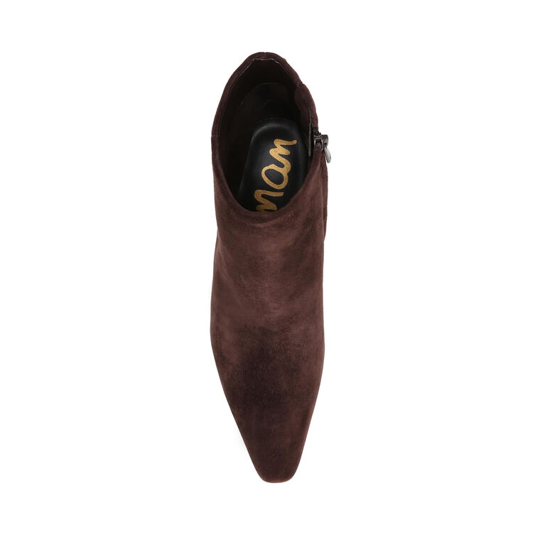 Saige Suede Ankle Bootie image number null