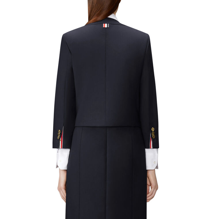Hopsack Suiting Cardigan Jacket image number null