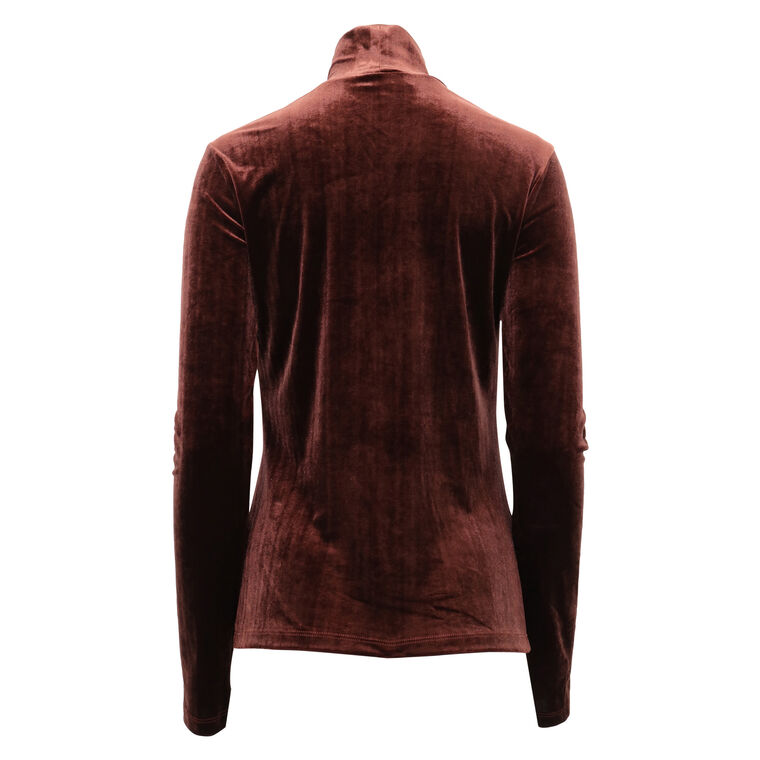 Pascale Velvet Turtleneck image number null