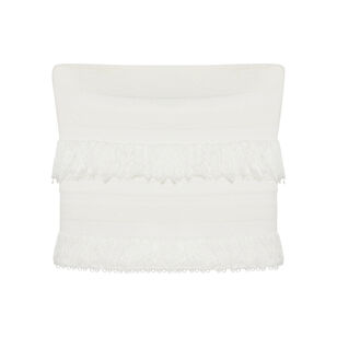 Cairo Knit Stripe Tube Top