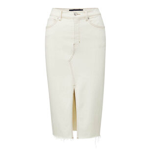 Breves Midi Denim Skirt