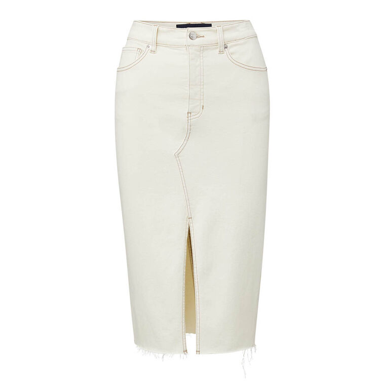 Breves Midi Denim Skirt image number null