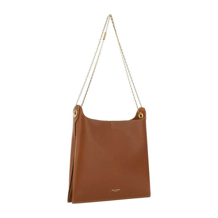 Flat Shoulder Bag On Chain image number null