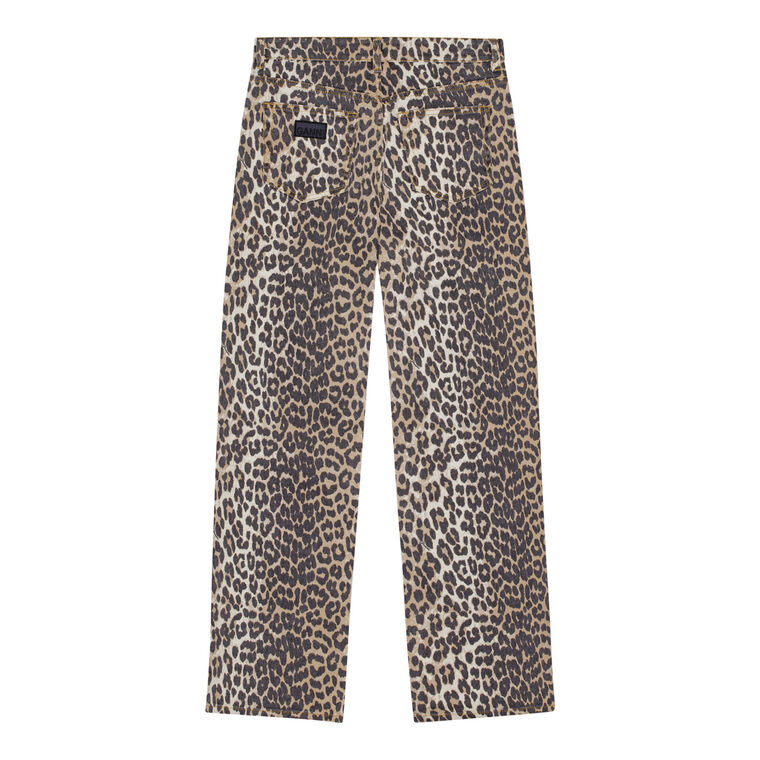 Leopard Printed Izey Jean image number null