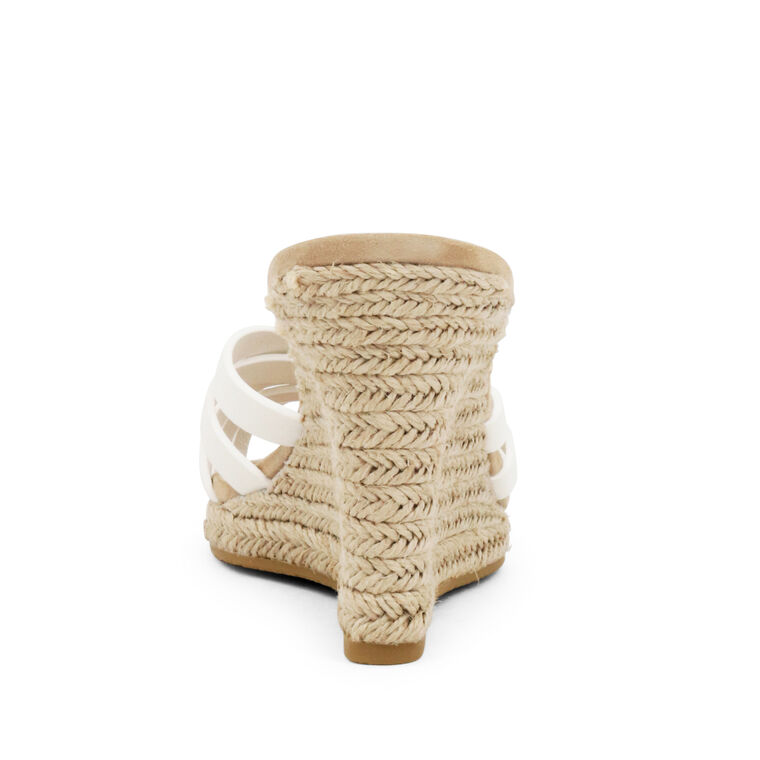 Phylina 90mm Leather Espadrille Wedge Sandal image number null
