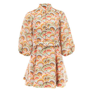 Valencia Belted Mini Dress