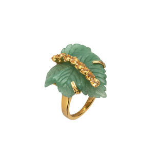 Agustina Leaf Ring