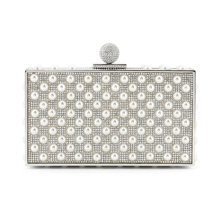 Clara Bijou Crystal Box Bag image number null