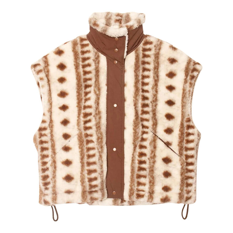 Ravena Polar Fleece Funnel Neck Vest image number null