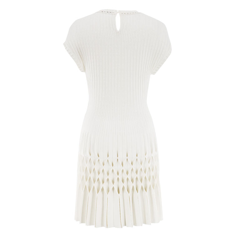 Dalia Pleated Knit Dress image number null