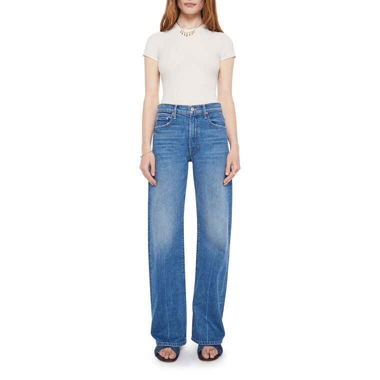 The Mid Rise Lasso Sneak Jean image number null