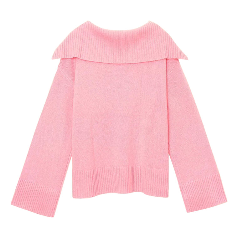 Mattia Long Sleeve V-Neck Cashmere Sweater image number null