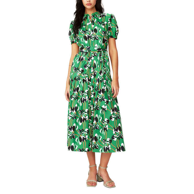 Jonah Short Sleeve Midi Dress image number null