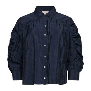 Lazo Long Sleeve Button-Up Top