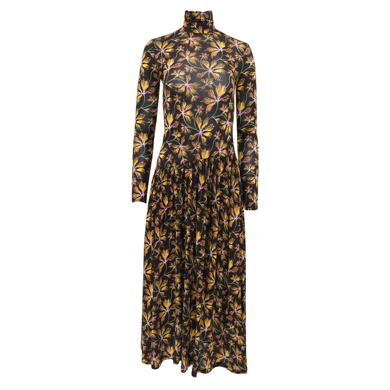 Fernanda Printed Midi Dress image number null