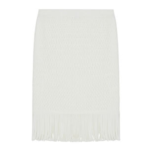 Xavia Lattice Knit Midi Skirt