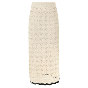 Rhiannon Crochet Midi Skirt