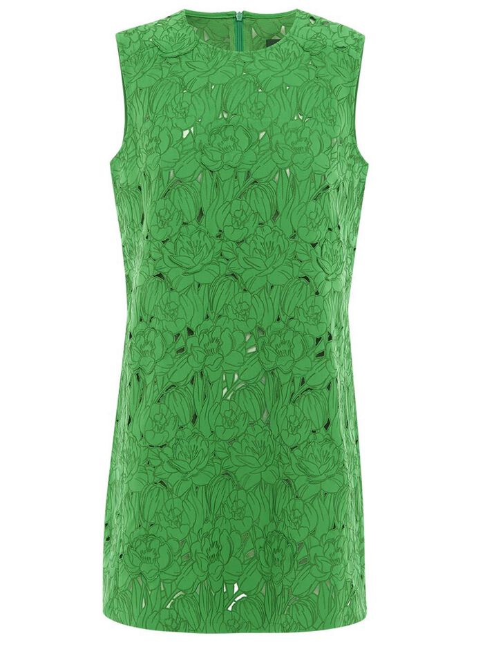 Chloe Lace Shift Mini Dress image number null