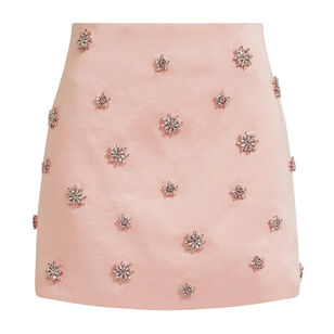 Demi Crystal Mini Skirt